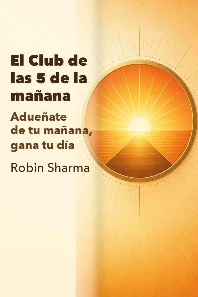 El Club de las 5 de la mañana Spanish book-summary cover